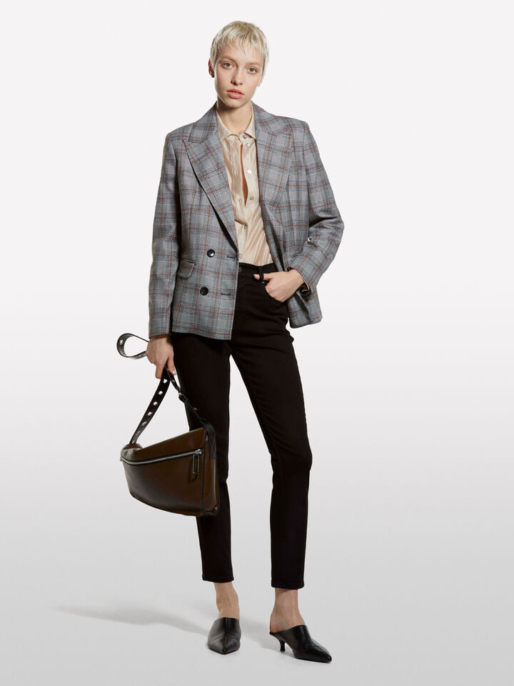 Τζιν Style 69 slim fit μαύρο - τζιν slim fit γυναικεία - Μαυρο | Sisley image number 1